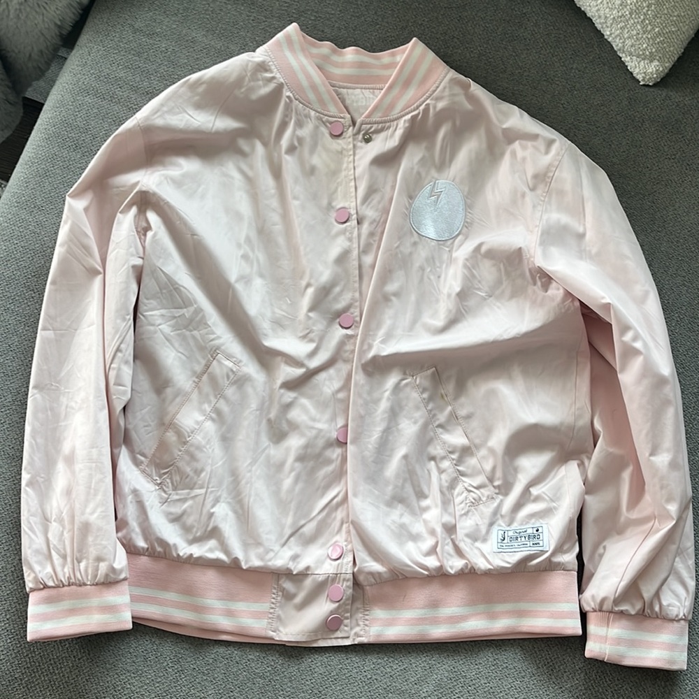 Pink Dirtybird Varsity Jacket - image 2